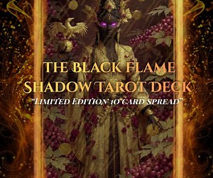 The Black Flame Shadow Tarot Deck — Limited 10-card Spread   Visual Guide - Digital Download - Jungian Archetypes - Etsy