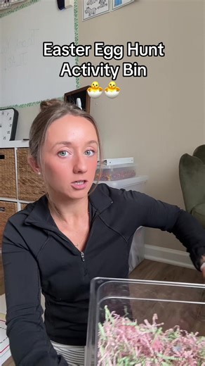 Easter Egg Hunt Sensory Bin Activities