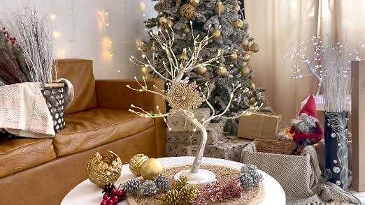 Led tree 108 led - Warm color Christmas theme