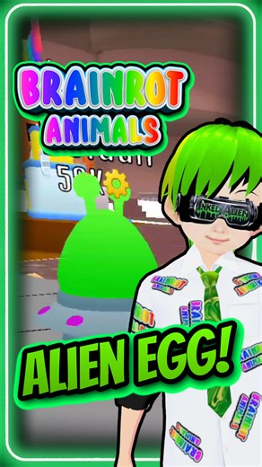 i found this alien ufo egg in brainrot animals 👽🥚 it's super amazing and i really hope it comes back again because i want it and it must be super rare #BrainrotAnimals #AlienEgg #RareFind #VR #FYP