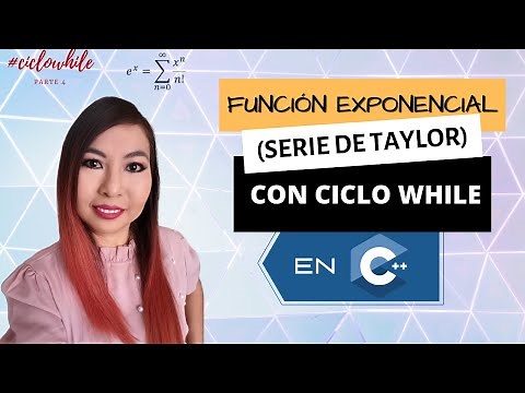 While Loop: How to calculate exponential function using arithmetic series in C++