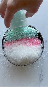 I made the prettiest smoothie bowl… out of slime 🩵 Started with a clear slime base, then added foam balls, Floracraft snow, and glitterThe textures combined into the most crunchy, fluffy, sparkly mix and it was so satisfying to play with. #SmoothieSlime #SlimeRecipe #SlimeDIY #ClearSlime #CrunchySlime #FloracraftSnow #FoamBalls #SlimeAddict #SlimeASMR | Rainbowplaymaker