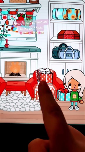 How to put pillows on chairs & beds!!!