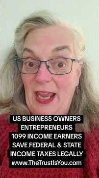 Made at least $100,000 gross in 1099 Income? Save 5 figures in taxes legally!