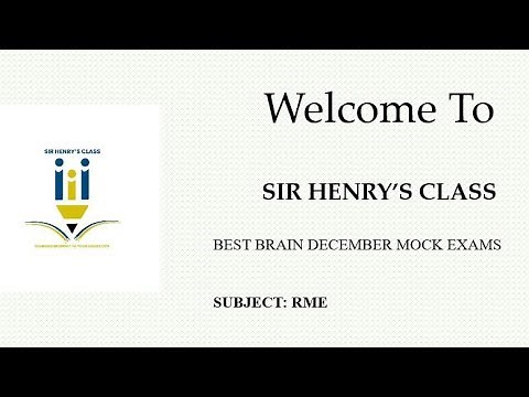 Best Brain December RME Mock 2025 – Complete Questions & Answers
