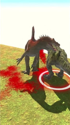 Spinosaurus VS T-rex #dinosaur #jurassicworld #arbs #jurassicpark #trex #spinosaurus #jwe2