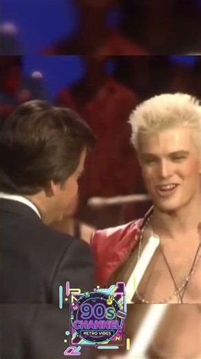 Billy Idol in his youth was very attractive #billyidol #concert #90s #90smusic #live #legend #music