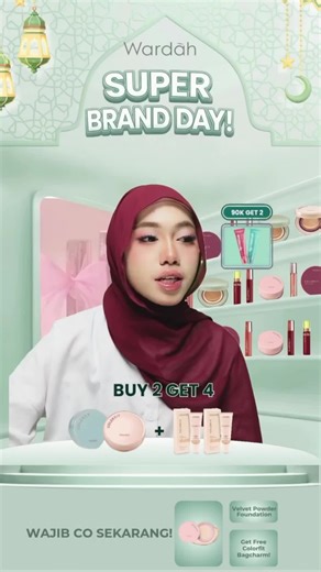 [BUNDLE] WARDAH Paket Exclusive Two Way Cake Lightening Powder Foundation Light Feel Flawless 12 g x Exclusive Matte Lip Cream 4g Basic Make Up - Makeup - Cocok Dipakai dengan Cushion