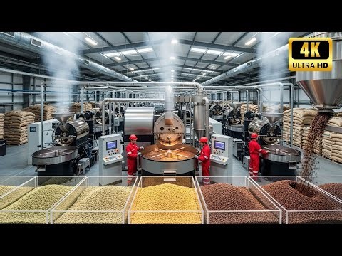 How Coffee Is Made Today: Inside the Modern Roasting Plant & Billion-Dollar Industry Secrets
