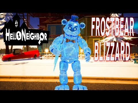 Hello Neighbor Frosty Fredbear Complete Walkthrough in the Game Hello Neighbor Frost Bear Mod by ...