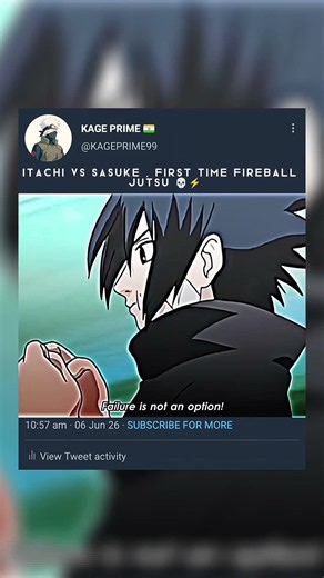 ITACHI VS SASUKE FIREBALL JUSTU ☠️ #naruto #narutoedit #itachi #viralvideo #shortvideo