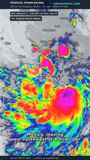 Tropical Storm Rachel — Tropical Storm.