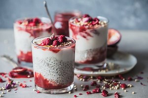 10 recettes minceur de pudding aux graines de chia à moins de 100 calories
