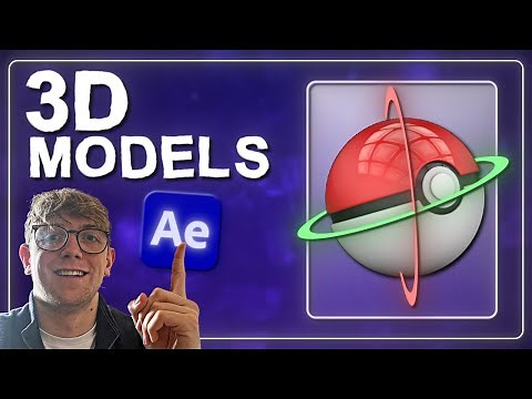 How To Import 3D Models Into After Effects (Easy)