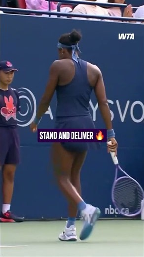 Right on the money 🤑 #WTA #CocoGauff #NBO26 #Toronto #shorts