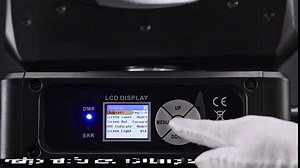 JUNMAN Mini 230W 7R Beam Moving Head Light DJ Disco Stage Lights 48 Prism with Led Strip and Rainbow Effect