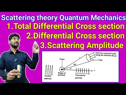 Differential scattering cross section in quantum mechanics | Total and differential cross section