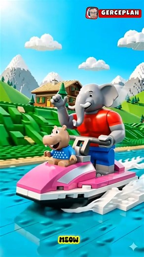 Dad, let's buy donuts like on TV. #comedy #funny #cartoon #lego #shorts #america