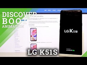 LG K51S Boot Animation | Startup Sound