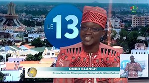 Slam : entretien avec le slameur Ombr’Blanche sur l’un de ses projets en cours, le championnat national en slam et poésie | RTB