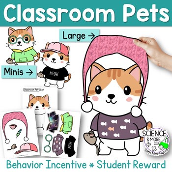 Cat Class & Desk Pets | Classroom Management & Incentive System