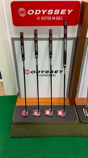 Odyssey Tri-Hot putters are now available! The new AI Dual face with over 100 grams of Tungsten behind it gives forgiveness and feel off the face. Comes in their low torque Square2Square hosel. Come out and try them for yourself! @odysseygolf #odysseygolf #callawaygolf #clubfitting #golfclubs #putters | Sittler Golf