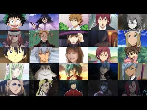 Akeno Watanabe All Anime and Games Character Roles Seiyuu/Voice Actors Comparison