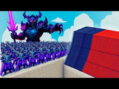 200x KASSADIN + 1x GIANT vs EVERY GOD - Totally Accurate Battle Simulator TABS