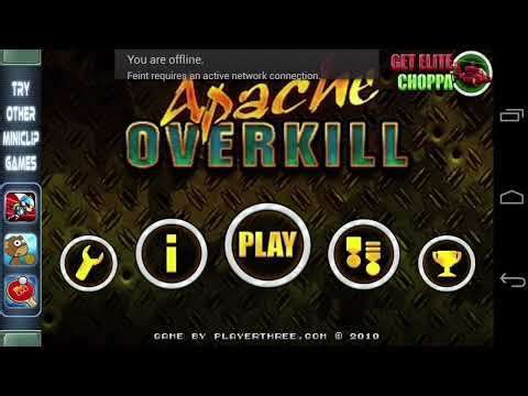 كملت لعبة Apache Overkill 😍♥️🌹