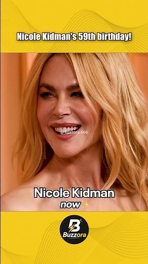 Nicole Kidman Turns 59! 🎉 Happy Birthday to a Hollywood Icon ❤️ #Shorts