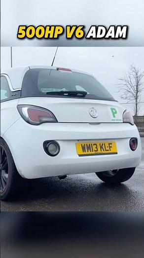 TURBO V6 Vauxhall Adam First Drive
