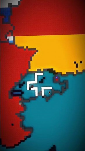 Medium Scale Alpine States #minecraft #switzerland #austria #europe #map #flag #geography