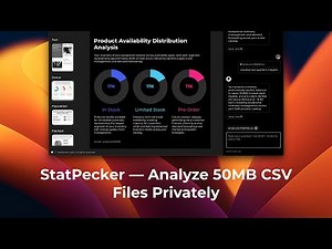 Analyze Large CSV Data (50MB) Without Security Risk