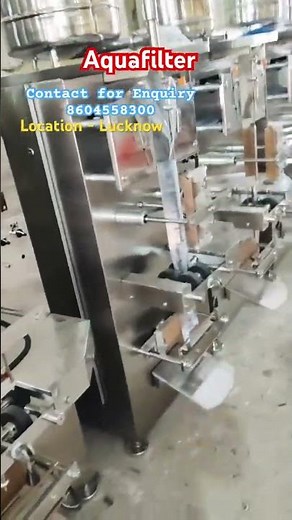 Automatic Water Pouch Packing Machine