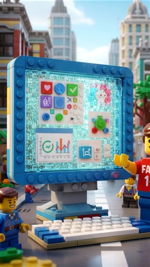 The Wonders of a Computer #lego #computer