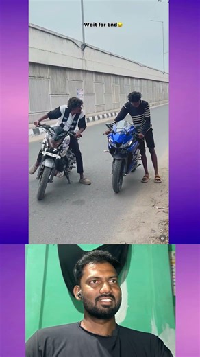 R15 Bike Ah Murukitu Pona… Petrol Mudinju Walk 😂🔥 | Reels Reaction Tamil #shorts