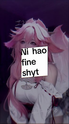 Yae Miko Cosplay from Genshin Impact