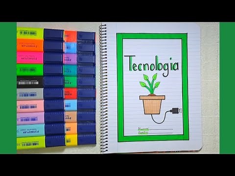 PORTADA DE TECNOLOGIA🪴 PASO A PASO / MAURICIO DIBUJOS
