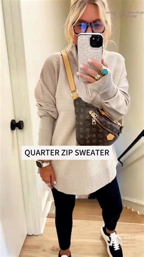 Zip-Up Sweater is cozy and playful. Made with an oversized fit and ribbed fabric, this long-sleeved top has an adjustable zip-up neckline for a cozy feel.✨ | Thebeautynorth.com.au