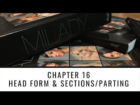 Milady chapter 16 Haircutting - head form, sectioning, and parting | 408 Beauty Academy