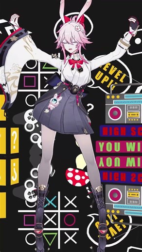 Evanescia - Poker Face【Honkai Star Rail MMD】#evanescia #honkaistarrail #shortsfeed