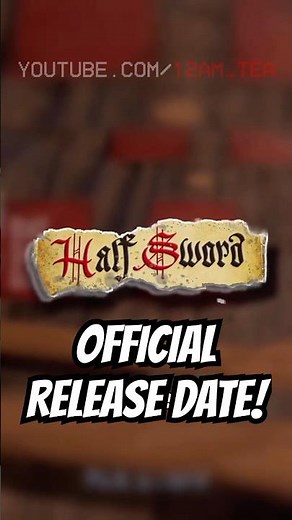 Half Sword will enter early access next Friday, January 30th! #halfsword