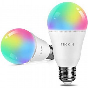 2er Pack Teckin SB60 WLAN LED Glühbirne (E27) mit App-Anbindung für 15,99€ (statt 27€)