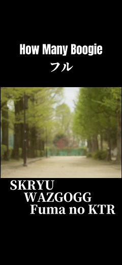 中毒性のある曲 #howmanyboogie #skryu #wazgogg #fumanoktr #hiphop #japanesehiphop #中毒性のある曲