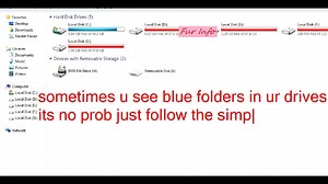 Blue Folders Or Drives (Final Fix)
