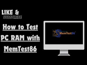 How to Test PC RAM with MemTest86