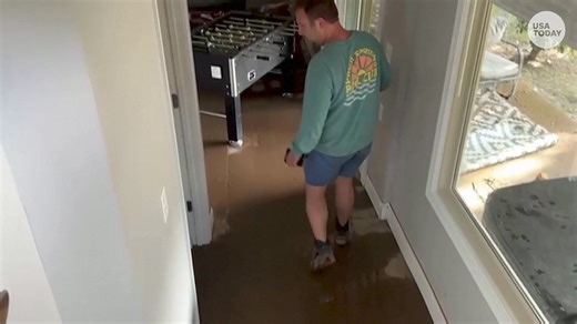 26K views · 446 reactions | Tropical Storm Helene devastated Mill Spring and Lake Lure, NC, leaving residents to recover from severe damage. | USA TODAY Video | Facebook