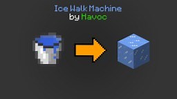 One-Command Creation: Ice Walk by Havoc! Minecraft Map