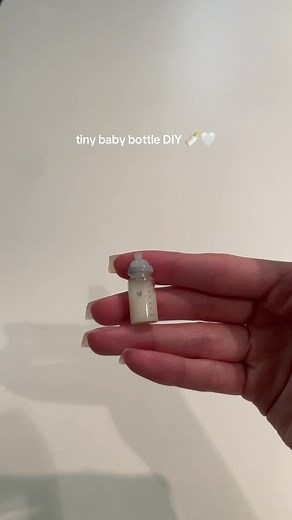 DIY Miniature Baby Bottle Tutorial