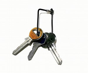 Bicycle Spoke Keyring- Upcycling